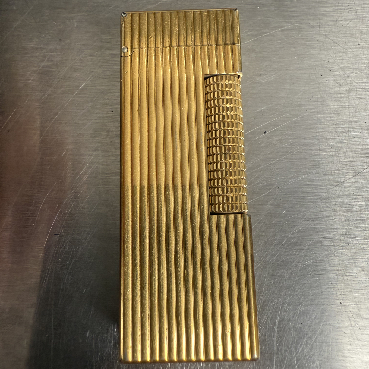 燃点定制打火机金色原装