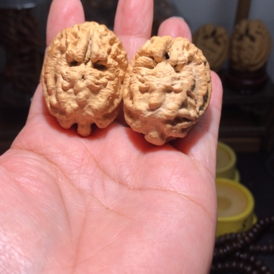 吊坠橄榄核乾坤鬼脸32