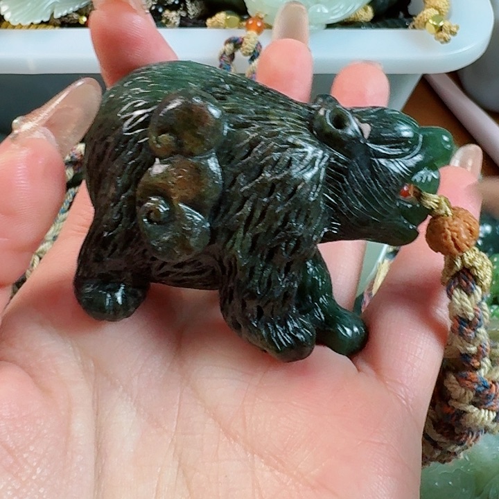 和田玉把件未镶嵌