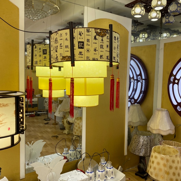 吊灯节能个性鱼线款时尚客厅酒吧