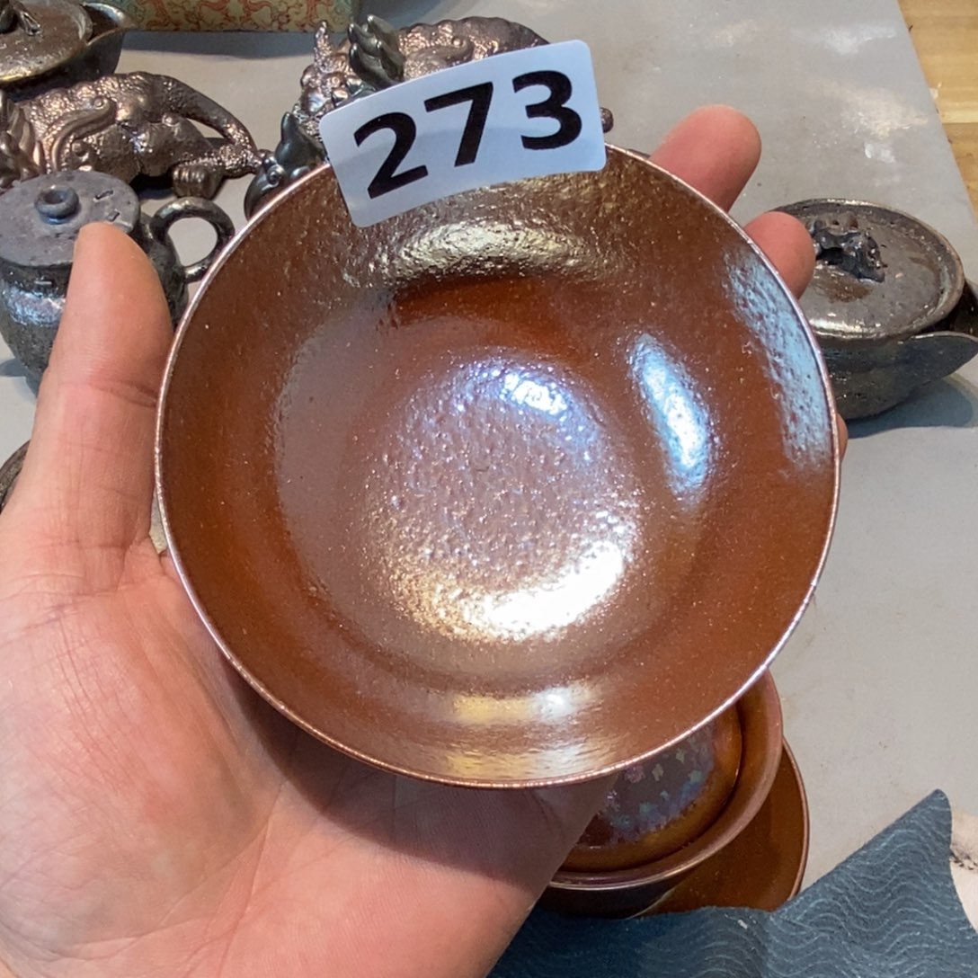 柴烧茶具陶瓷杯子