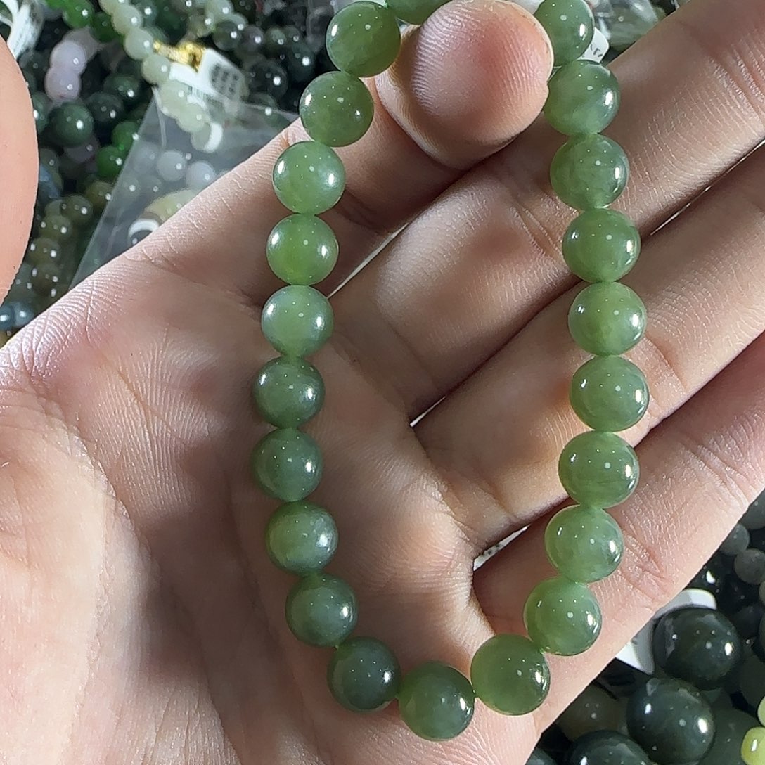 和田玉手链未镶嵌92