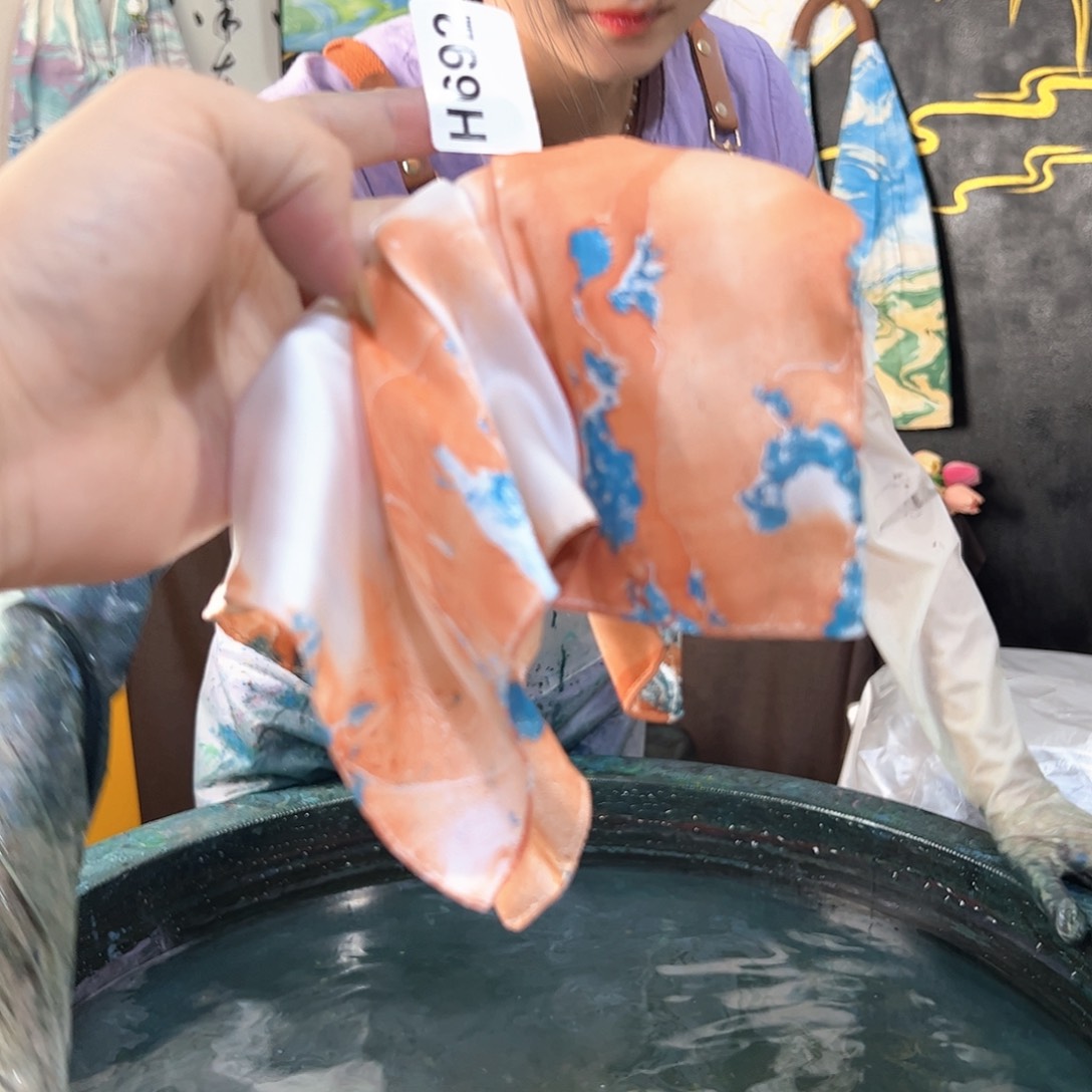 692缎面发圈手作