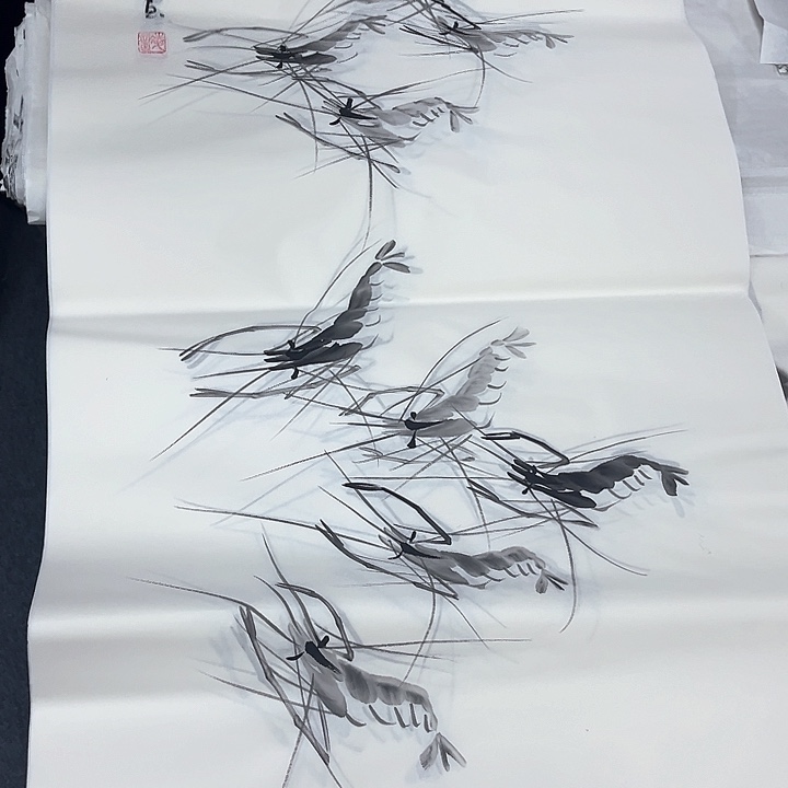 国画宣纸纯手绘字画