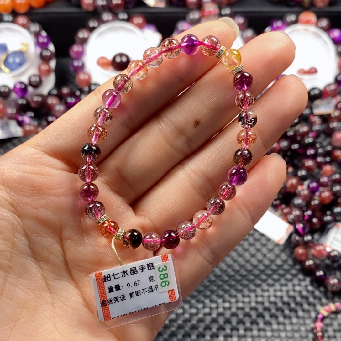 水晶手链：11316未镶嵌水**步