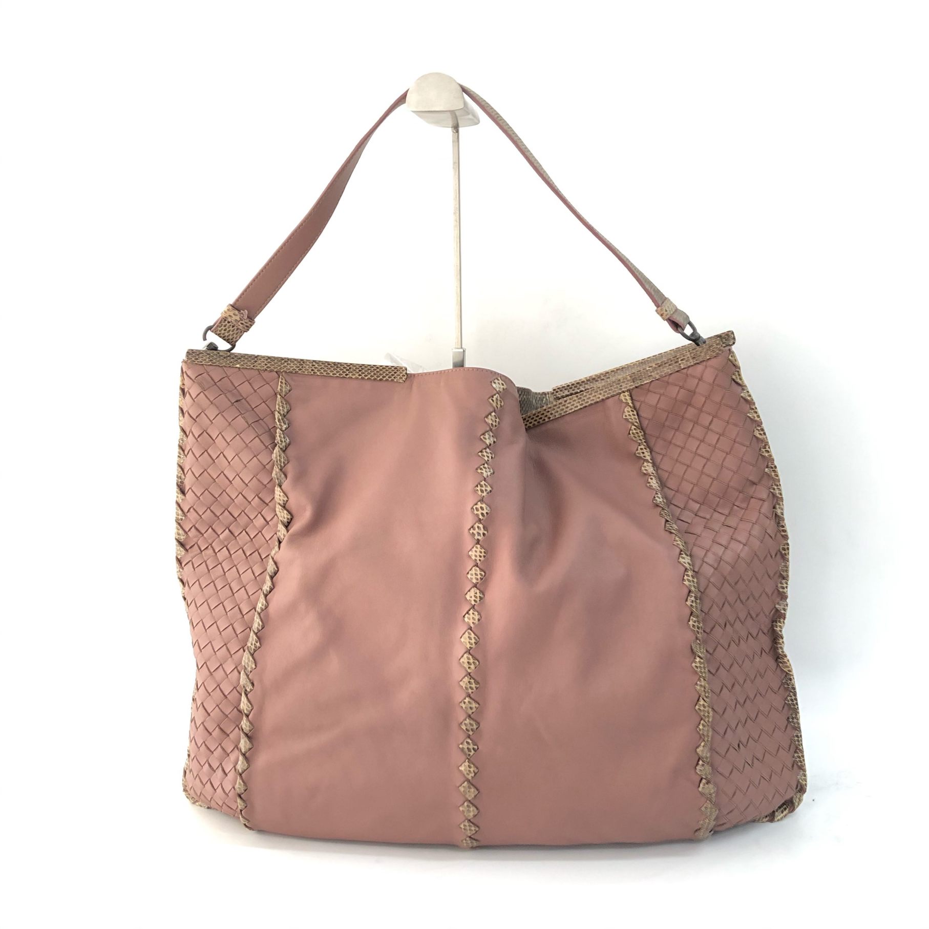 95新 BOTTEGA VENETA/葆蝶家 安洁利知之 bv编织腋下包 502009H