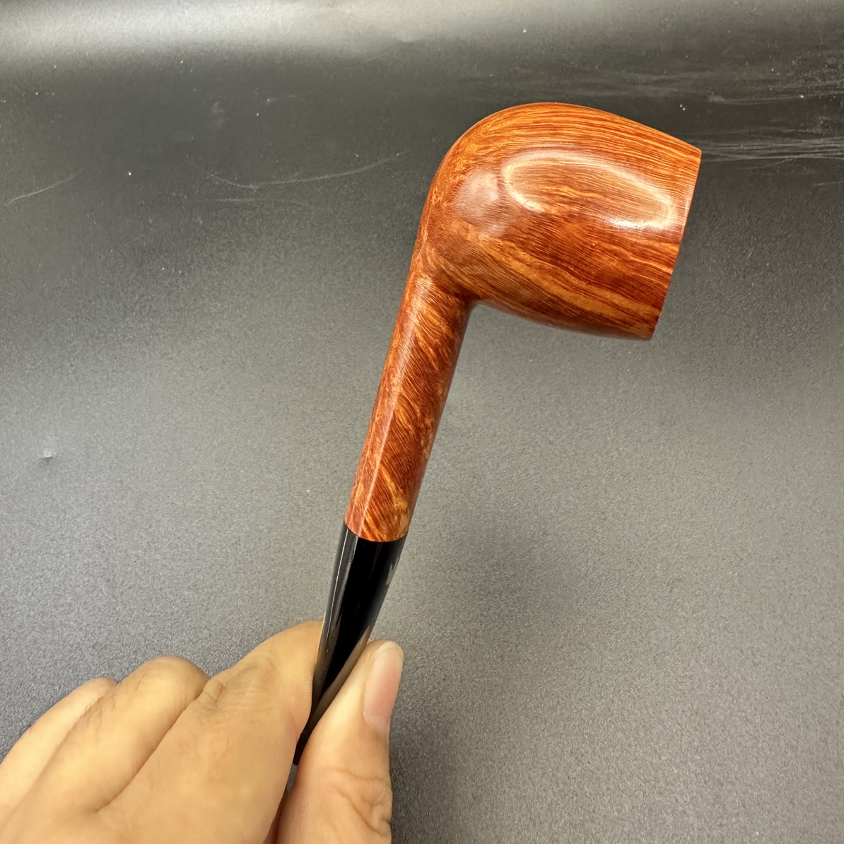 火焰王反火光面石楠木烟斗