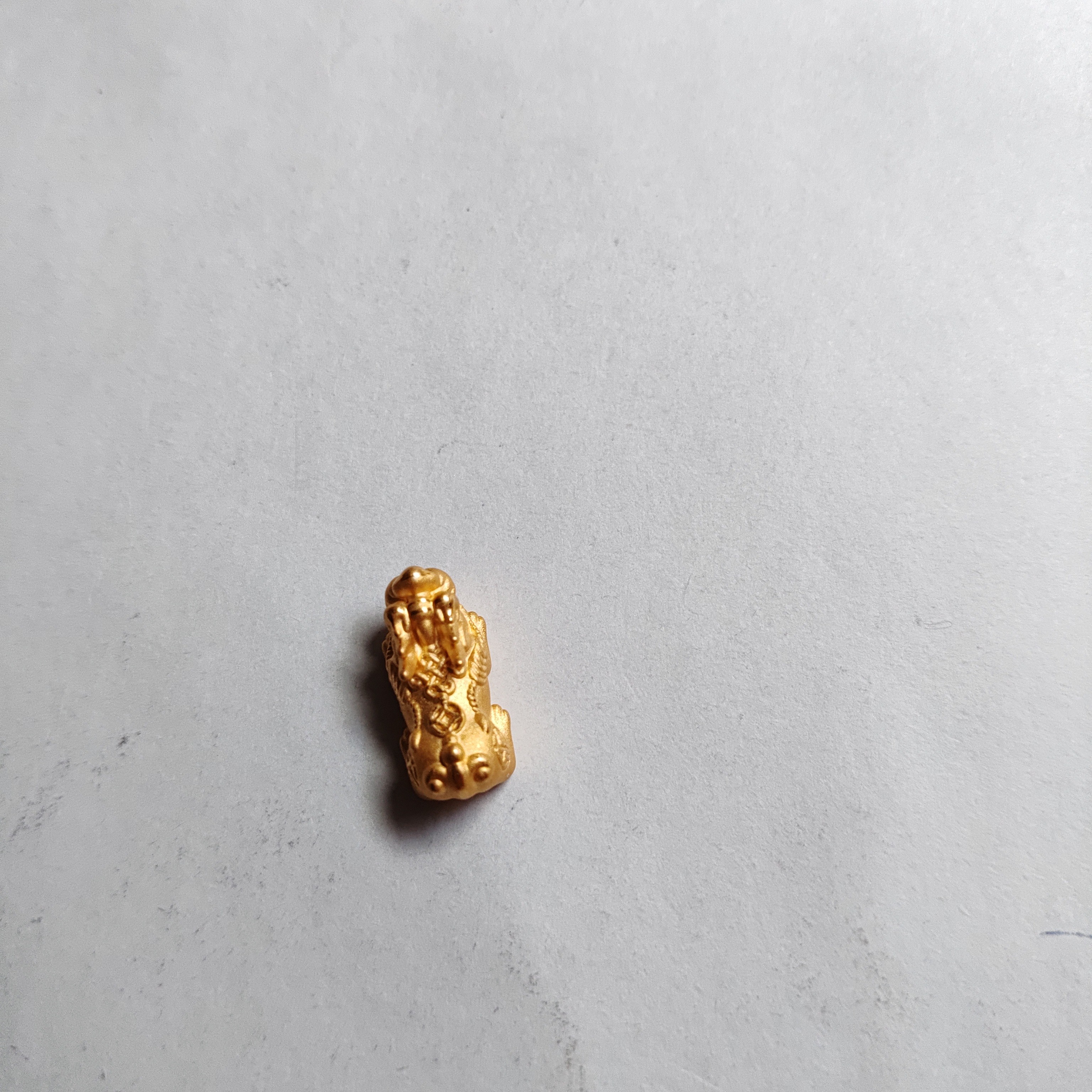 金元宝足金999貔貅珠子首饰