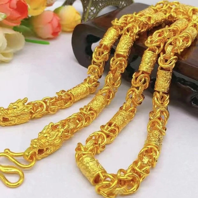  【龙柱项链】2025新款男款时尚潮流大气经典百搭精工款