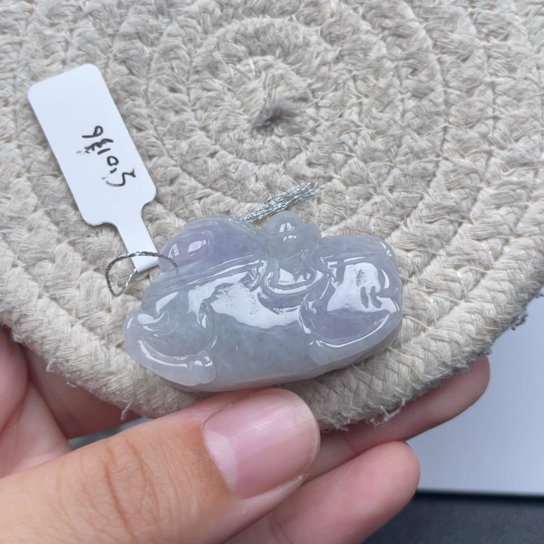 翡翠未镶嵌颈饰天然A货缅甸翡翠