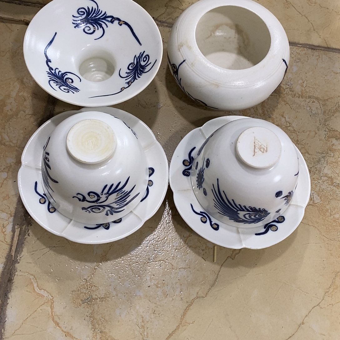 黄***～瓷片邢窑的四大件