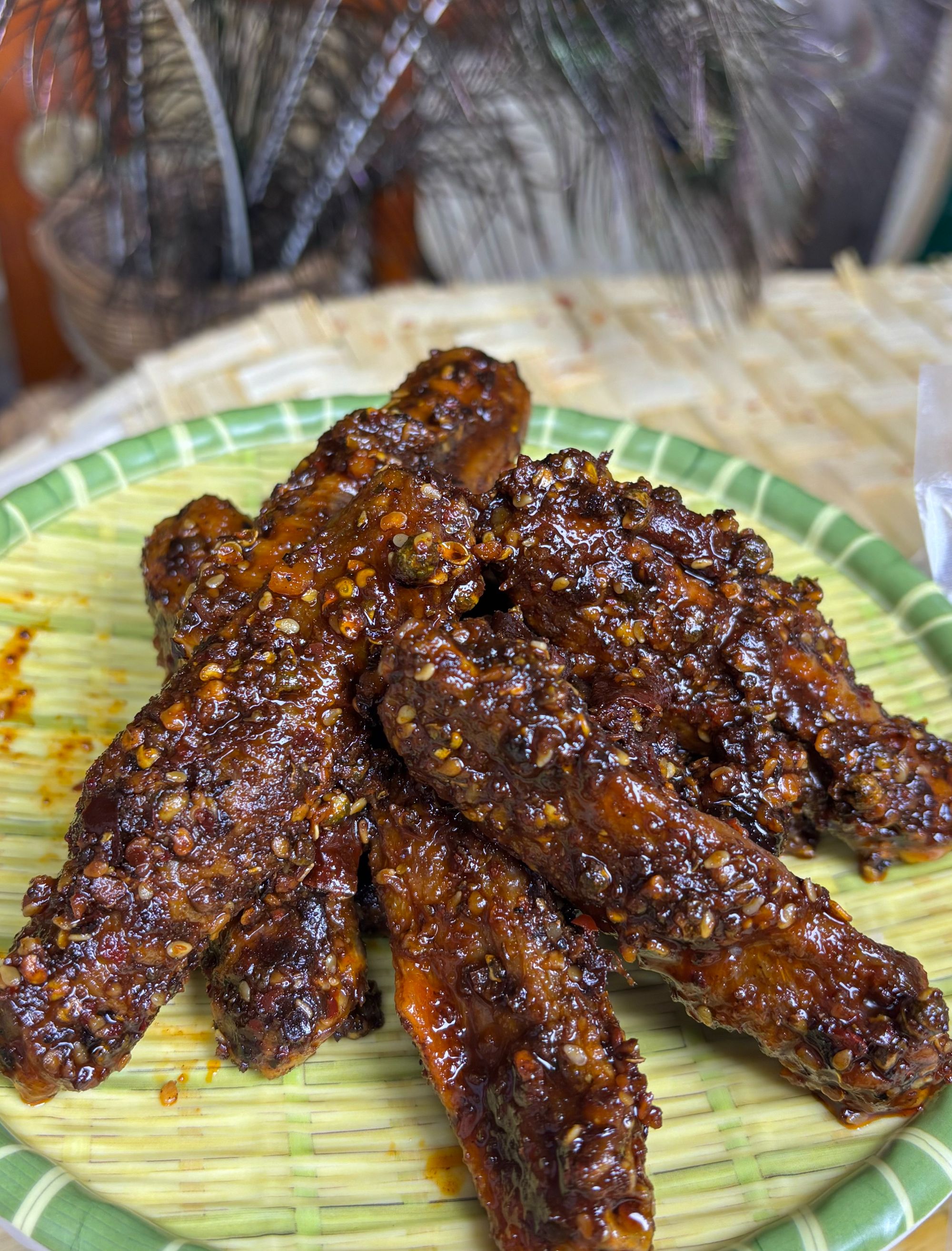 香麻辣鸭翅麻麻辣辣好吃过瘾追剧神器