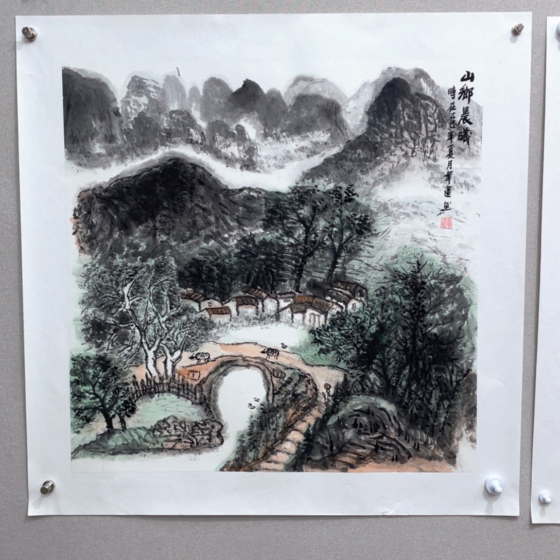 国画韦建老师作品欣赏