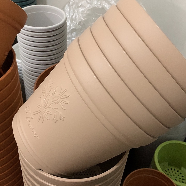 浮雕口22高19浅色5个带托