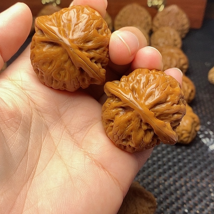 文玩核桃把件43宫灯