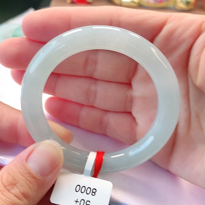 未镶嵌手镯翡翠50正