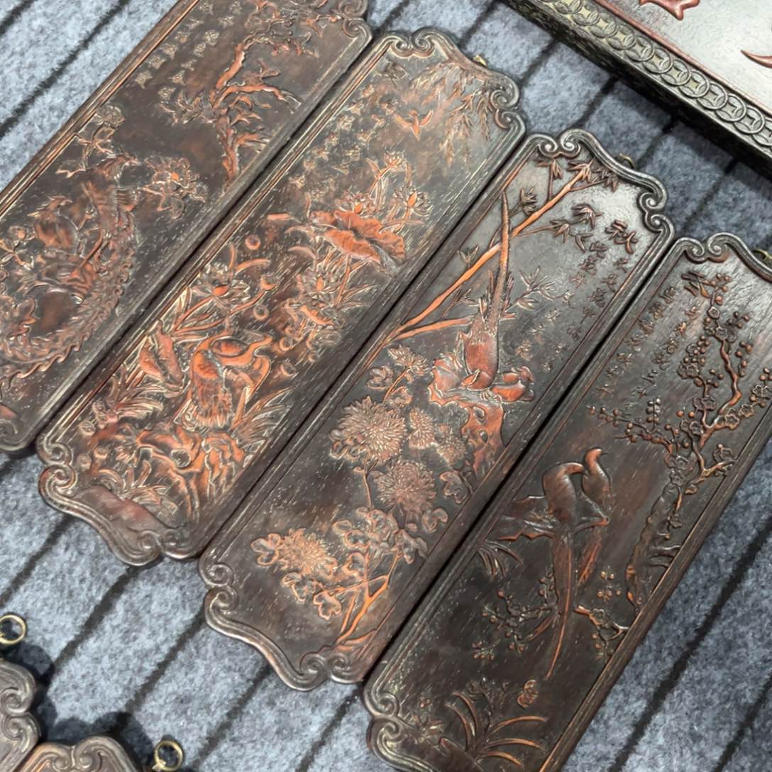 木非洲紫檀木雕牌匾挂匾