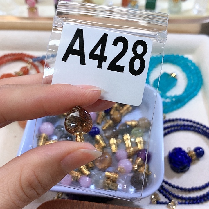 水晶香水瓶未镶嵌用****4