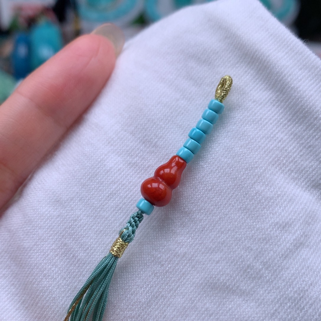 泡***符未镶嵌绿松石珠宝奇石