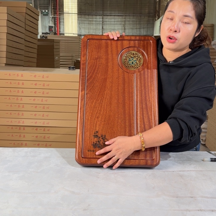 花梨木茶盘60*35尺寸