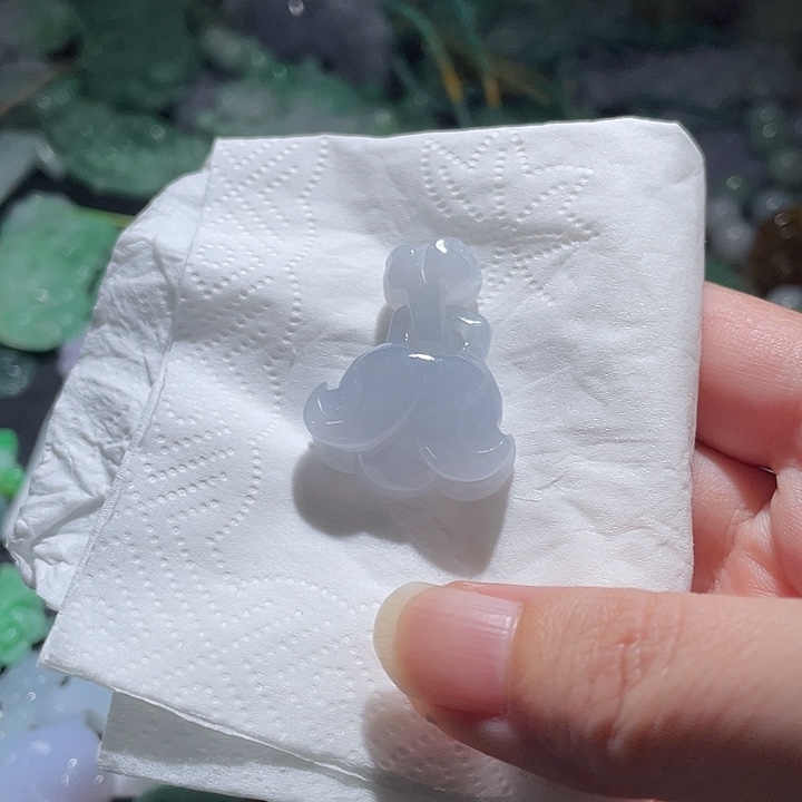 颈饰未镶嵌翡翠天