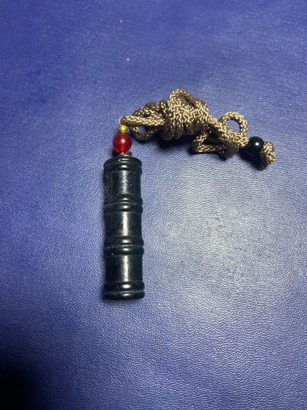 新疆和田玉青竹节吊坠