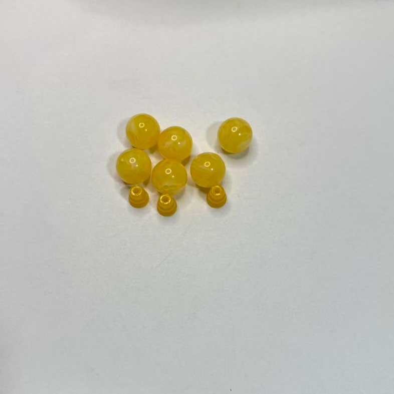 非金属树脂吊坠 三套三个佩珠，三个三通，三个佛塔。