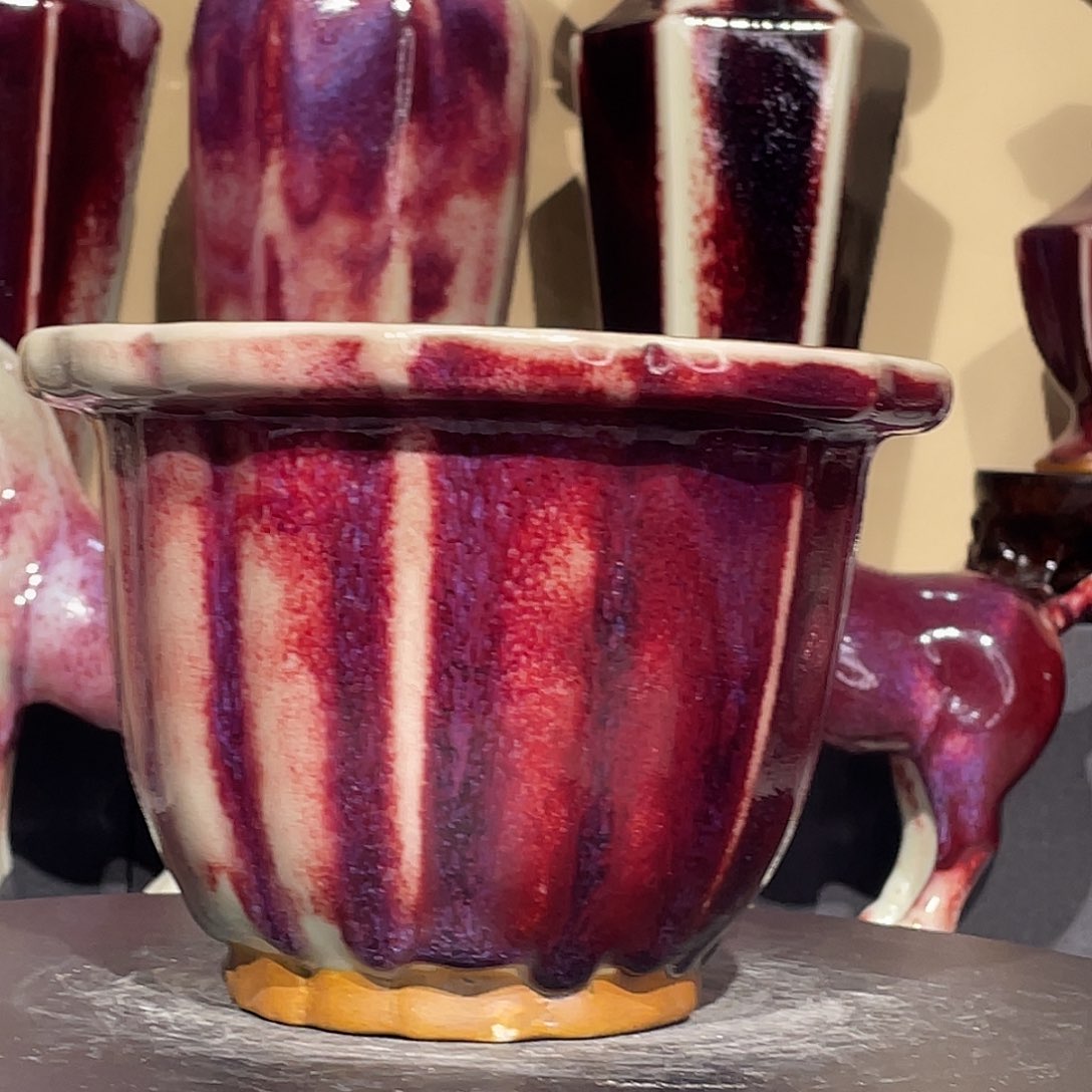 其他朋**下传统煤烧钧瓷摆件精品