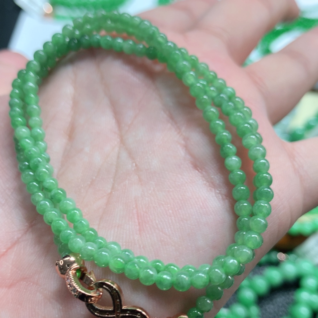 未镶嵌手链翡翠翡翠