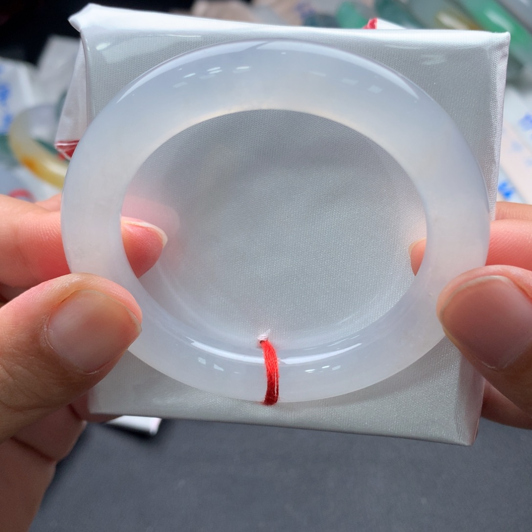 翡翠未镶嵌手镯14号