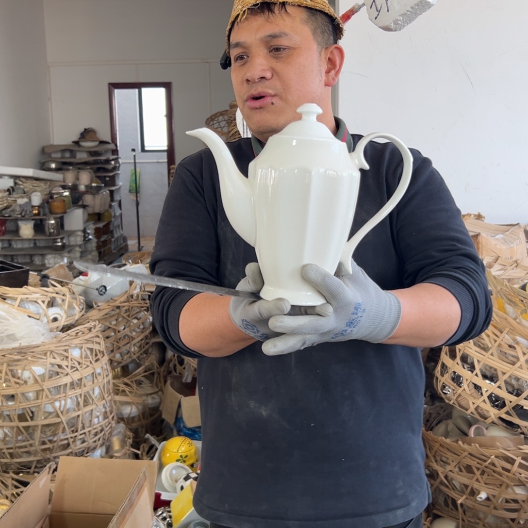 摆件116 号高中低温陶瓷工艺瓶（部分微瑕）