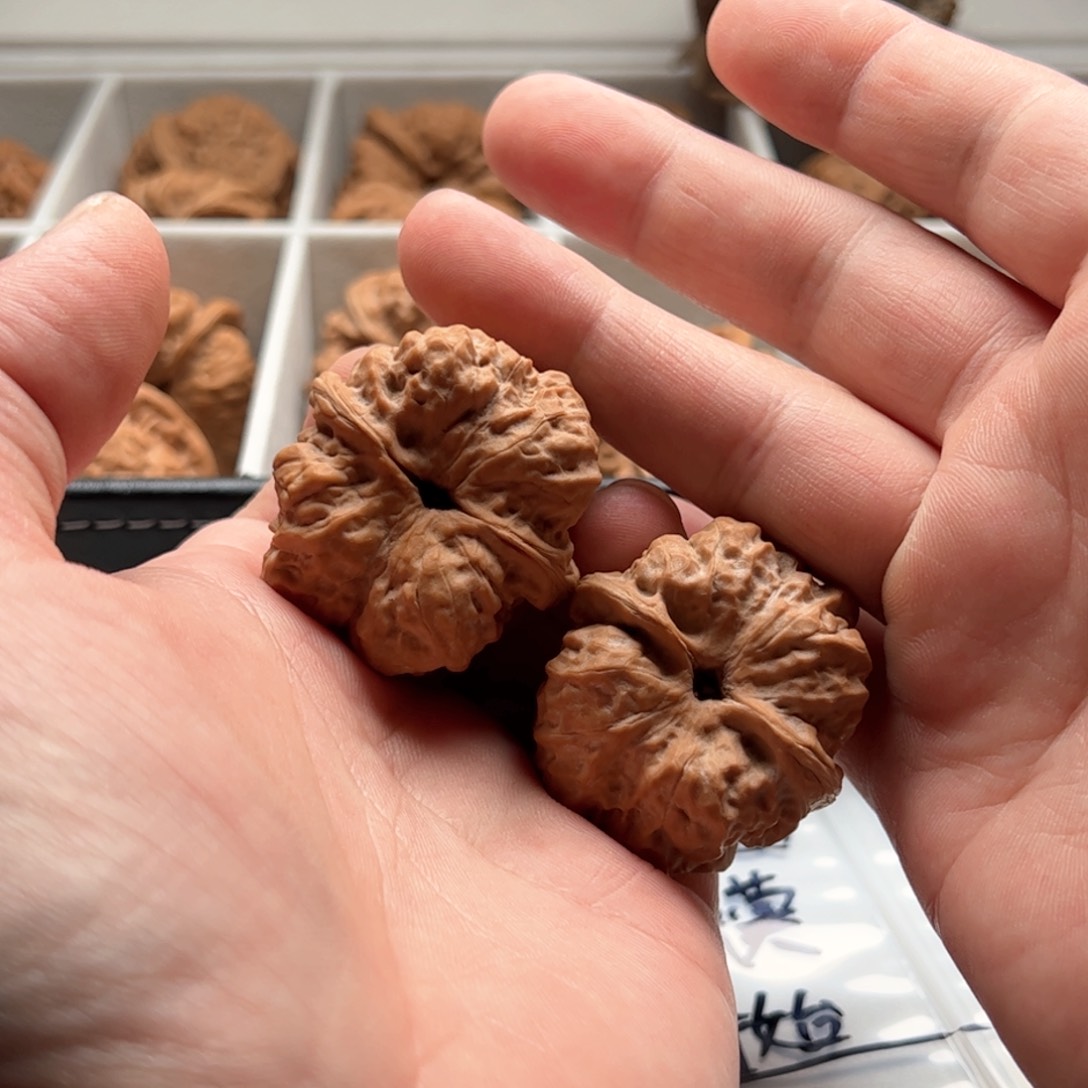 核桃把件延庆蛤蟆头