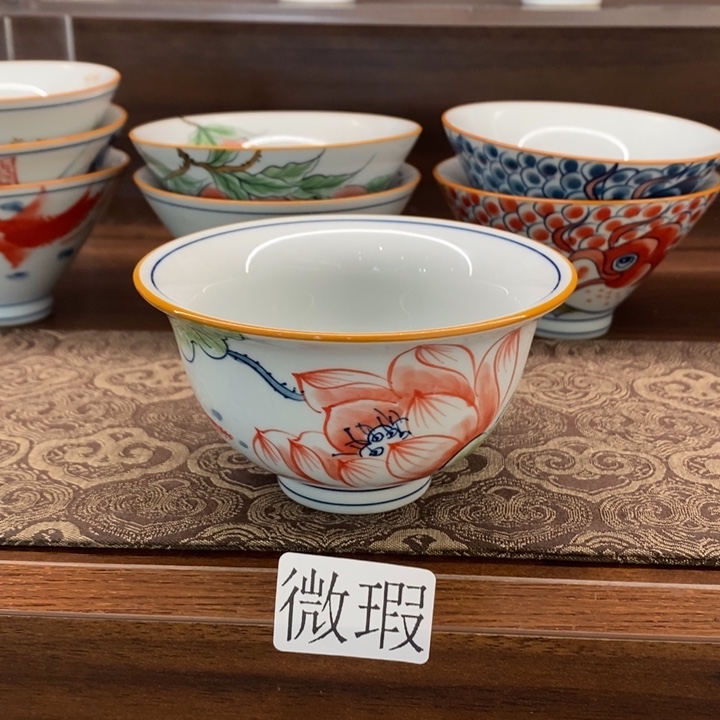 釉下老陶泥手工绘制