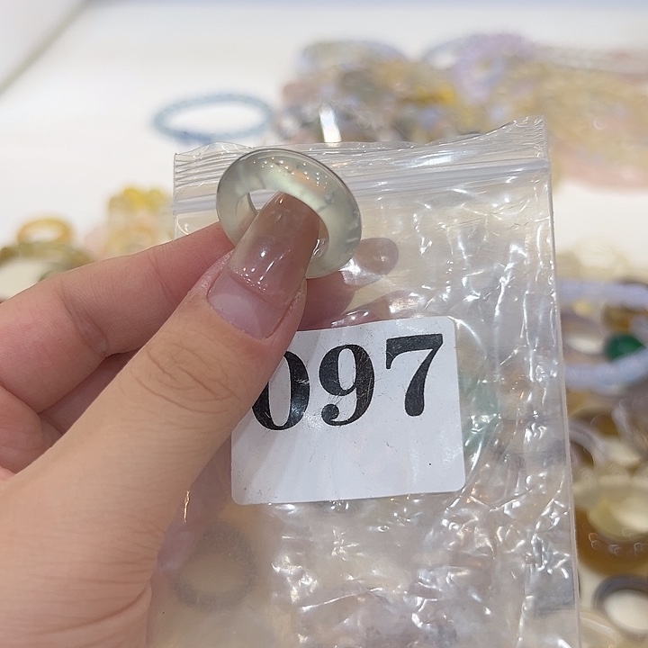 合金戒指玛瑙/玉髓97港12