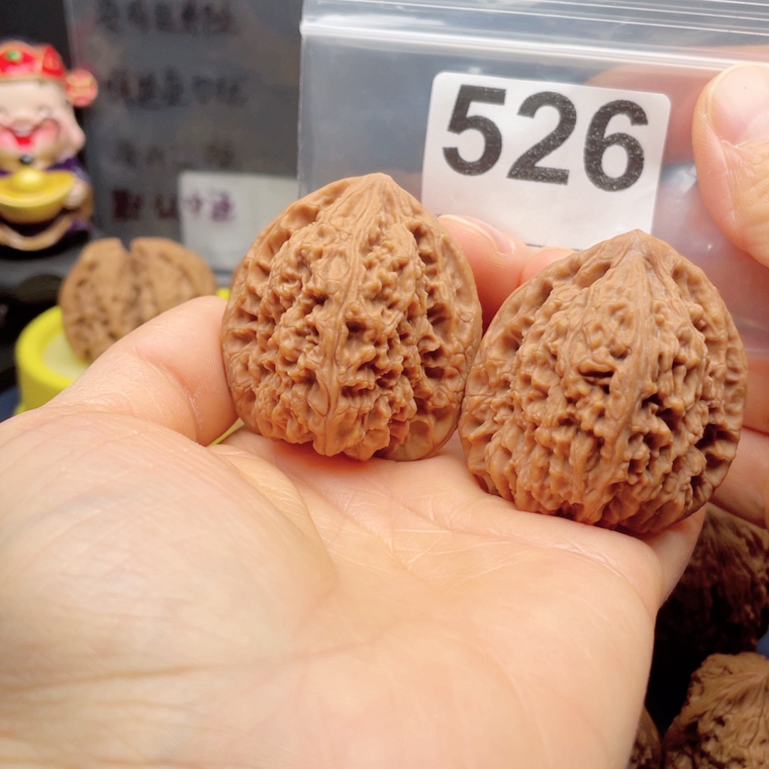 文玩核桃把件南疆40三角高炮