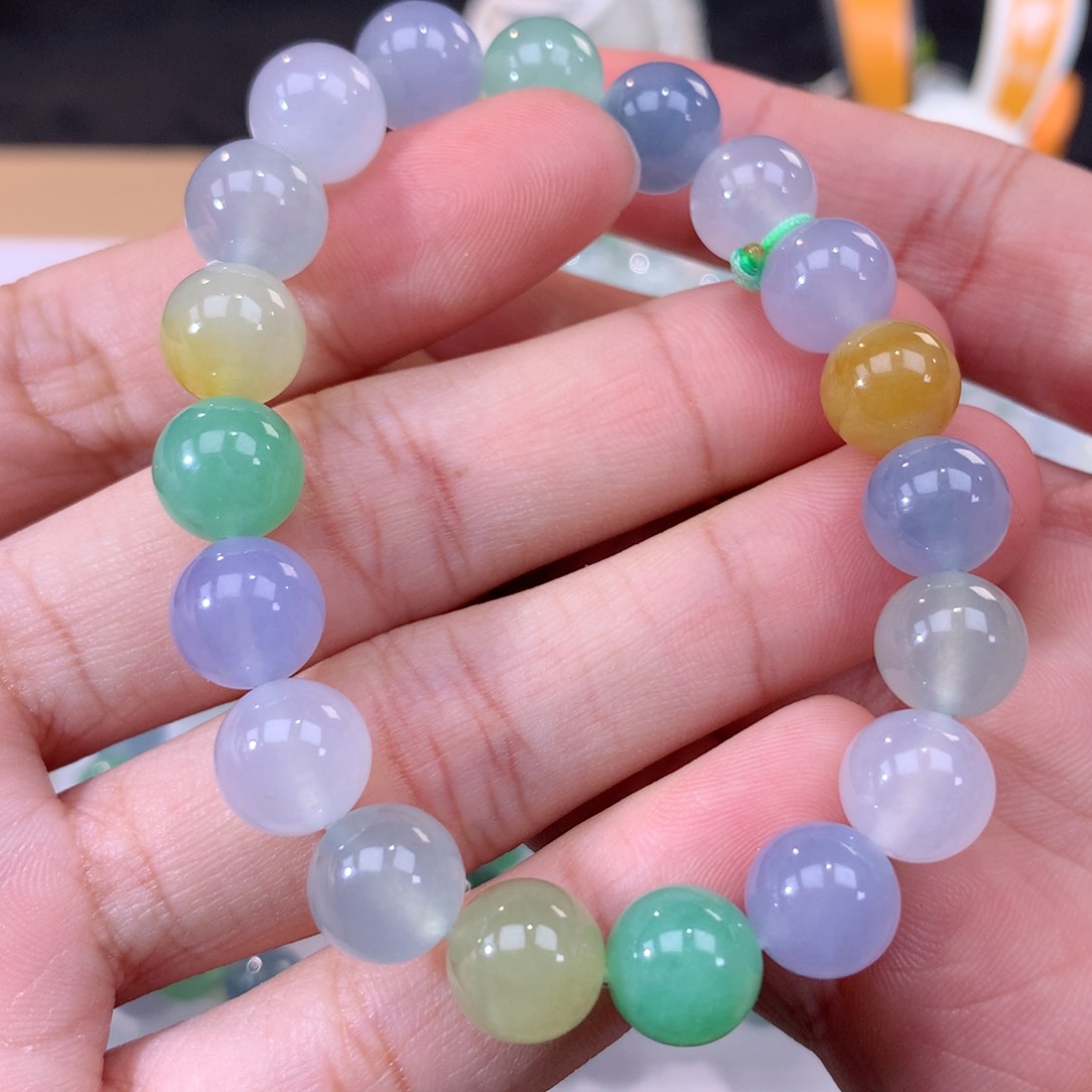 翡翠手链未镶嵌翡翠