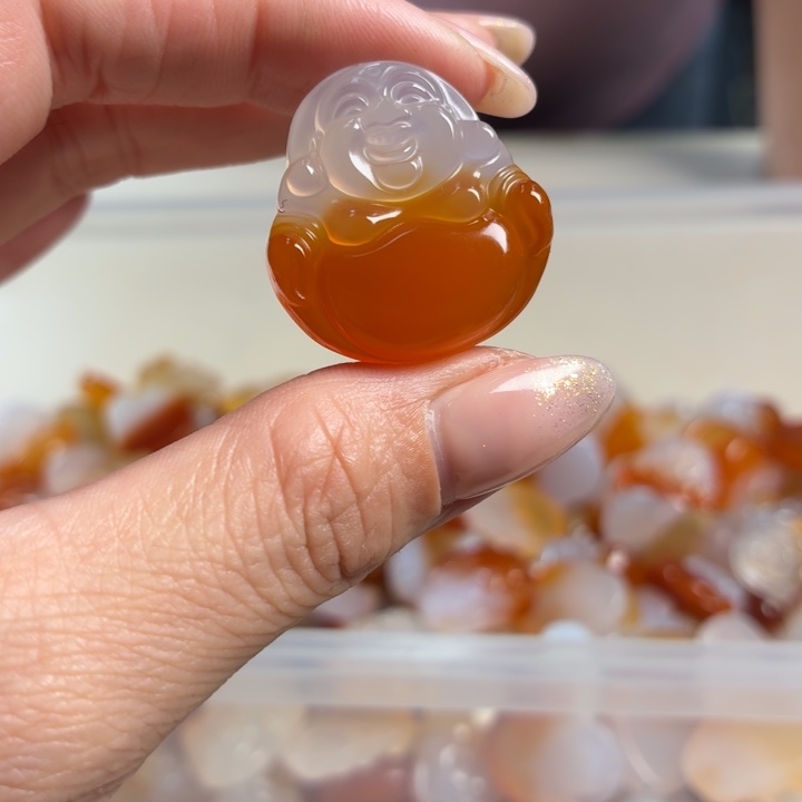 玛瑙/玉髓未镶嵌吊坠(不含链)