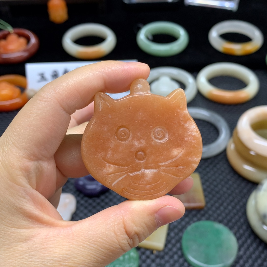 吊坠石英质玉未镶嵌