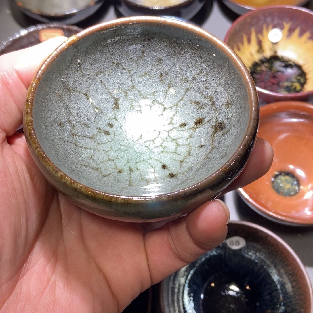 茶盏241 建窑建盏壹铭建盏
