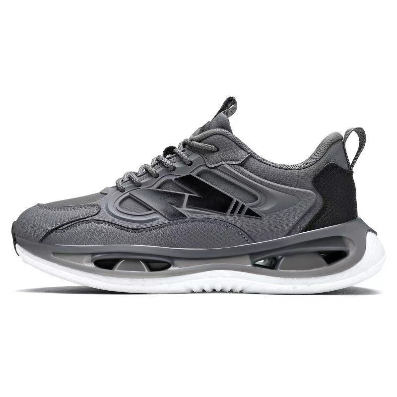 全皮秋冬防滑缓震减震科技轻跑鞋B0008【S】