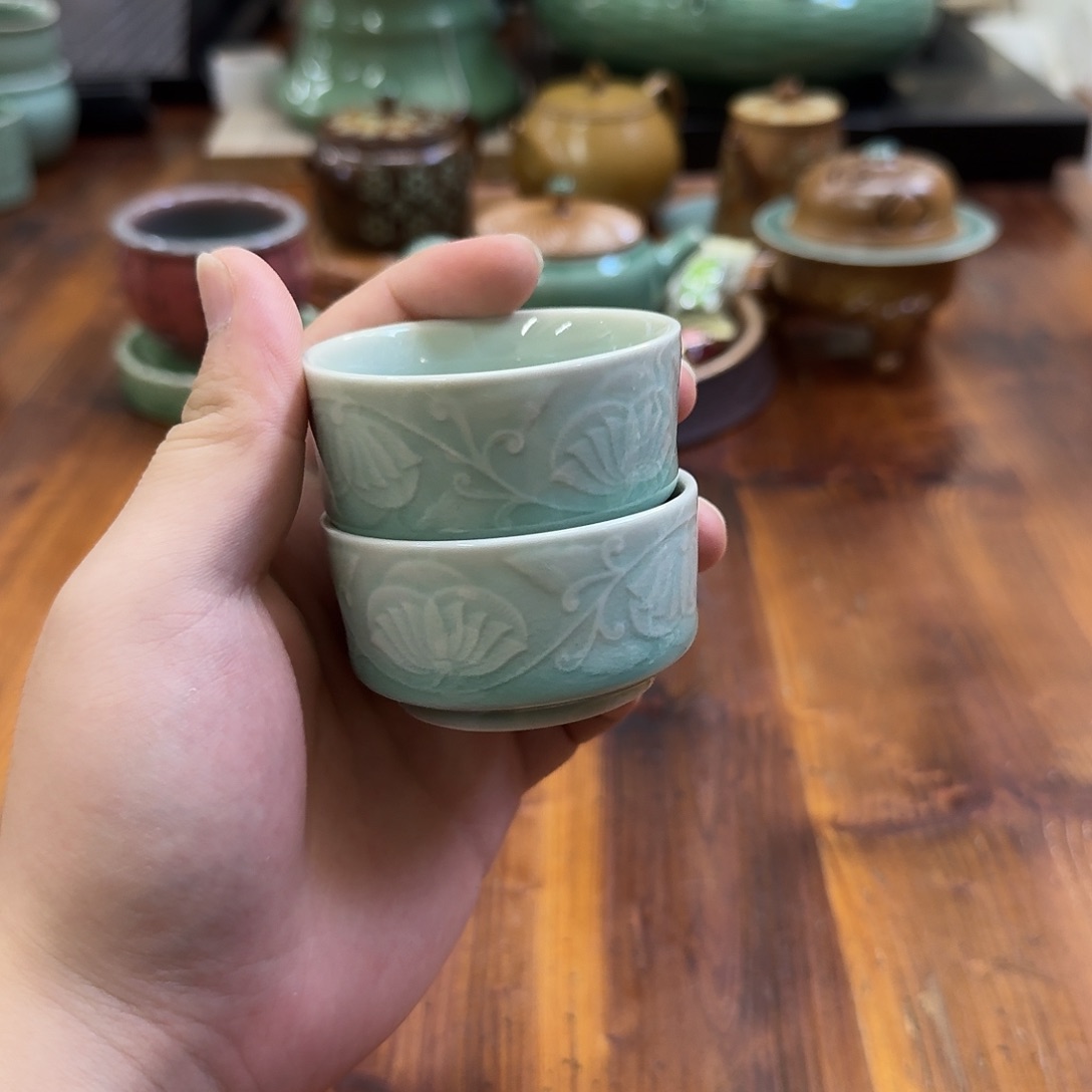 小仲青瓷茶器微瑕6901