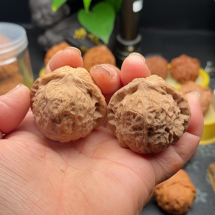 把件桃核全品南瓜边42肚43高34