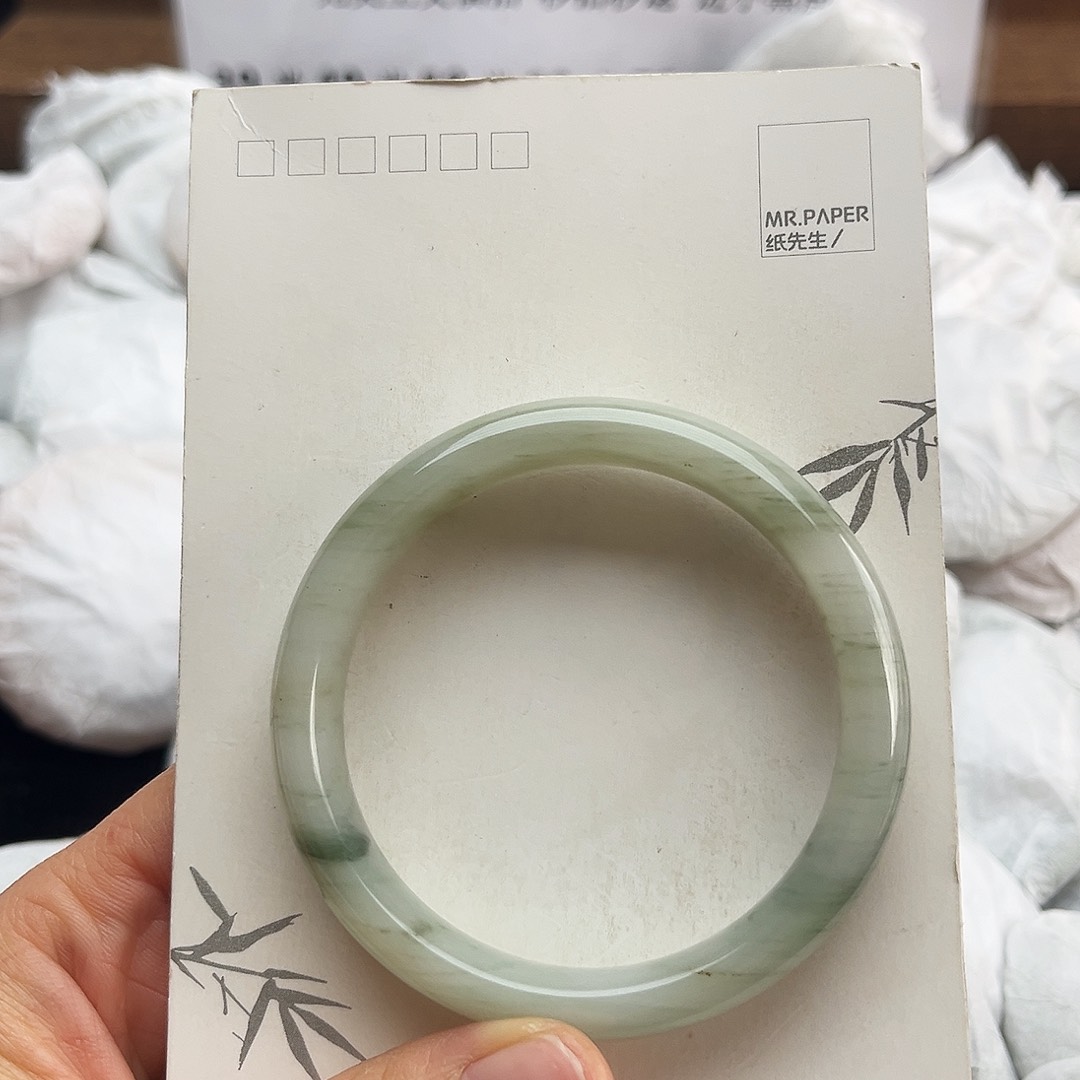 未镶嵌手镯石英质玉6