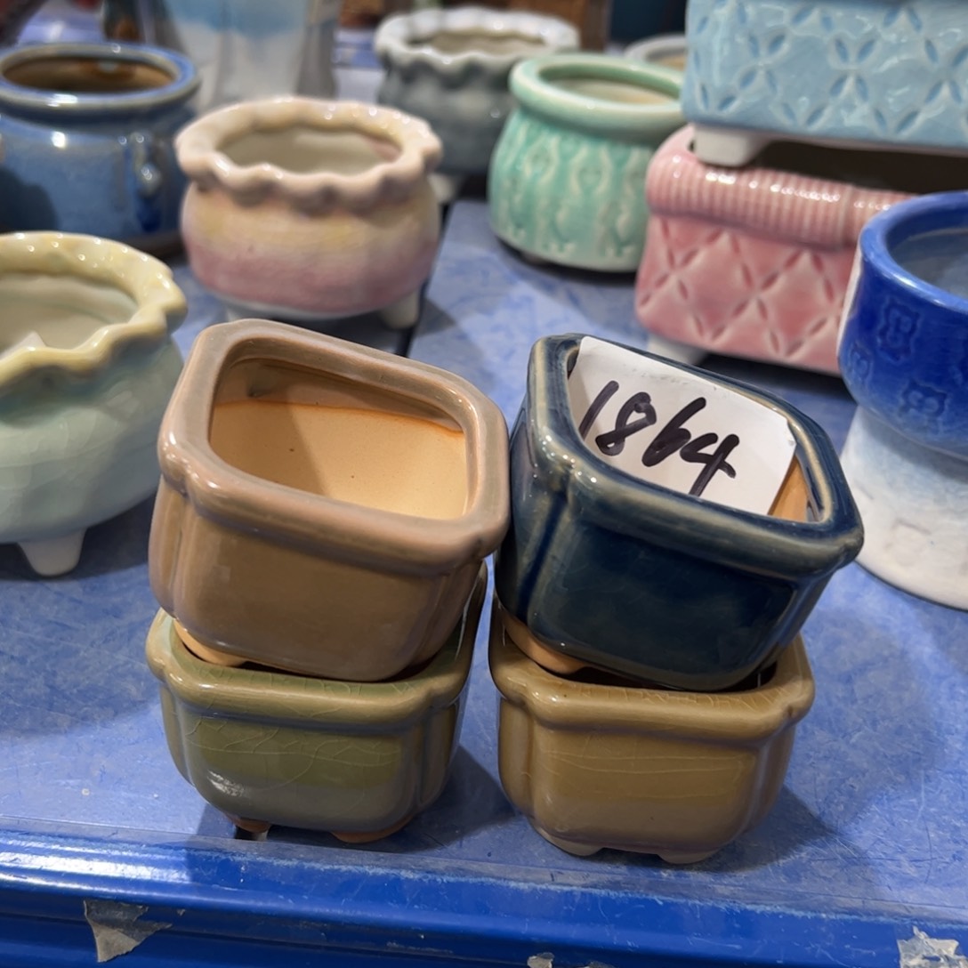 陶瓷陶瓷多肉花盆@@1864