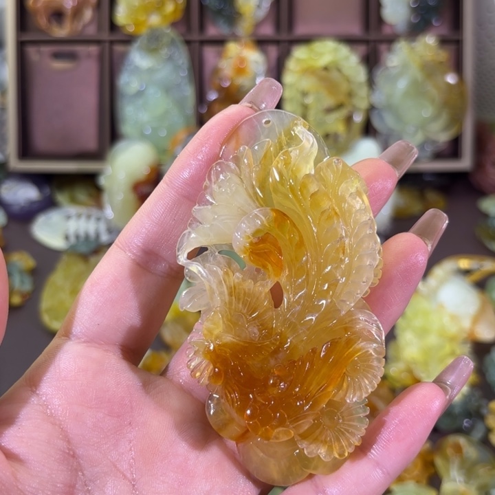 未镶嵌蛇纹石玉颈饰烟****梦随机发