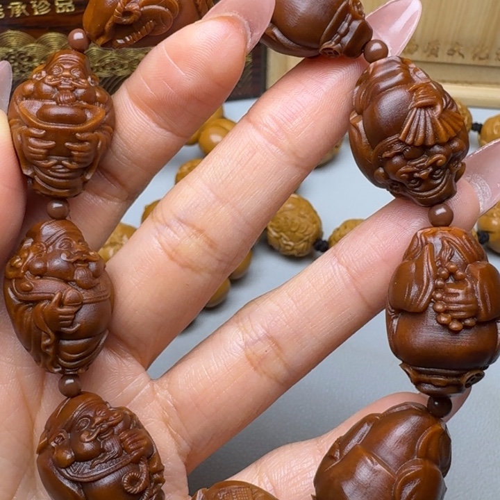 手串/手链橄榄核财神