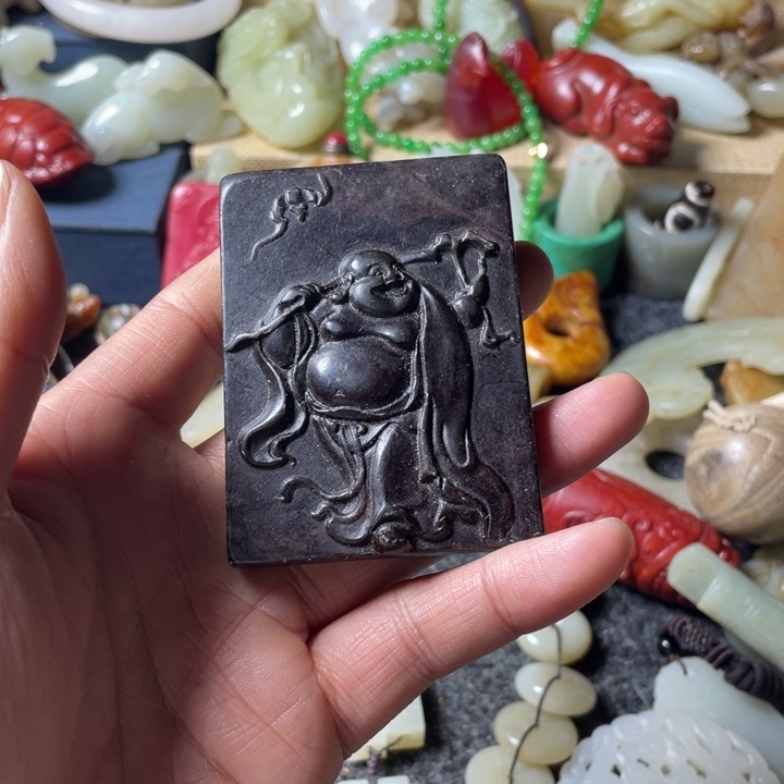 和田玉未镶嵌吊坠(不含链)