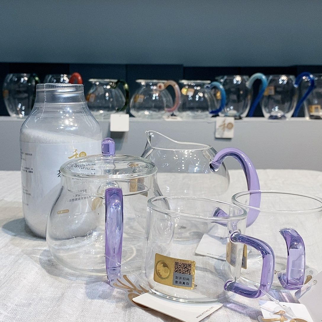 水晶玻璃吸管款，