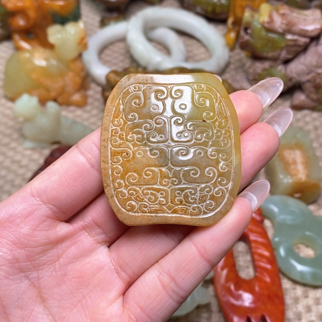 白玉菩提吊坠白玉菩提白玉菩提摆件