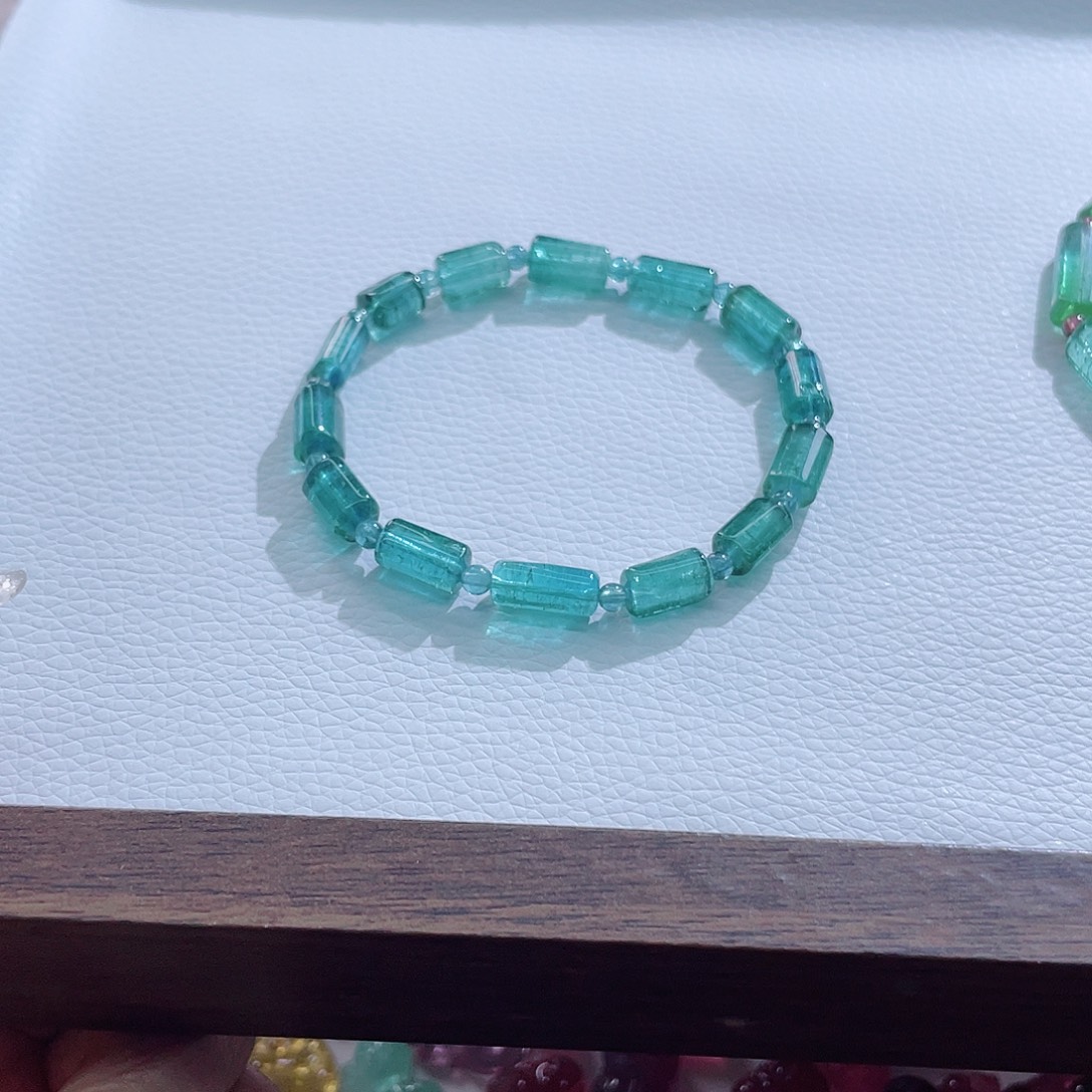 随***心碧玺未镶嵌手链碧玺手链